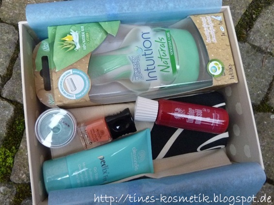 Glossybox Juni 2012d Glossybox Juni 2012d