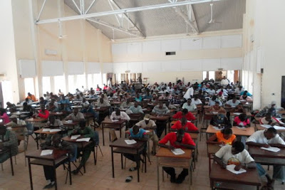 All taking the written exam