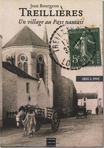 Page couverture "Treillières un village au pays nantais" Page couverture "Treillières un village au pays nantais"