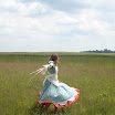 I know the nuns are singing "What Are We Going to Do About Kelly" back at the abbey, 
but for now the prairie is alive with the sound of...insects. Also, whee.