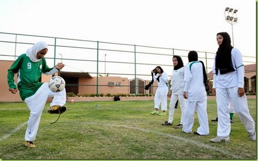 womens soccer in muslimville