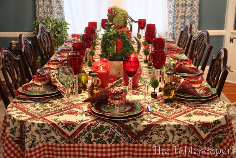 The Tablescaper Ladies Christmas Luncheon