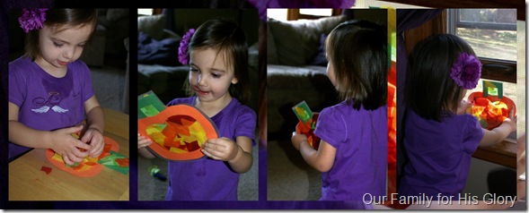 Shining pumpkin