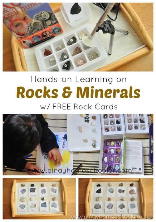 Hands-on Learning: Rocks and Minerals (FREE Cards)