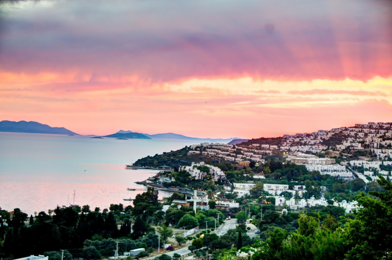 Sunset from Turgutreis
