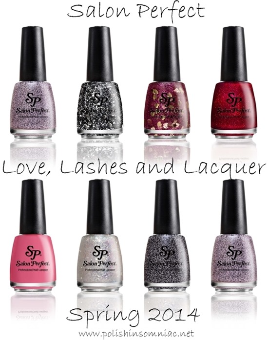Salon Perfect Love, Lashes and Lacquer for Spring 2014