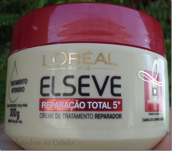 Mascara Reparadora Elseve- Funciona mesmo as 5 reparações no fio? Mascara Reparadora Elseve