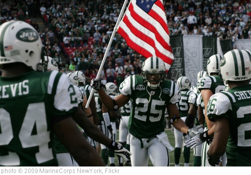 'New York Jets vs Jacksonville Jaguars Military Ceremony' photo (c) 2009, MarineCorps NewYork - license: http://creativecommons.org/licenses/by/2.0/