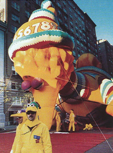 Big Bird gets ready to fly.