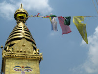 Swayambhunath - aka the Monkey Temple - Kathmandu
