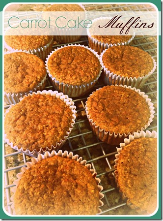 carrot cake muffins