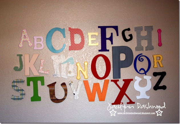 Small abcd in four line picture