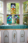 Inside St. Matthews before the service