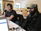 Chefs Jon Shook and Vinny Dotolo from Animal.  Their menu is meat-centric, we're talking pig ears, foie gras, and even spam.