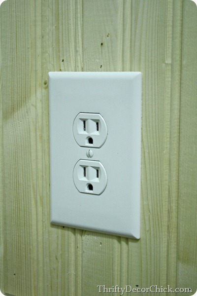 Adding spacers to outlet to make it flush with wall Adding spacers to outlet to make it flush with wall