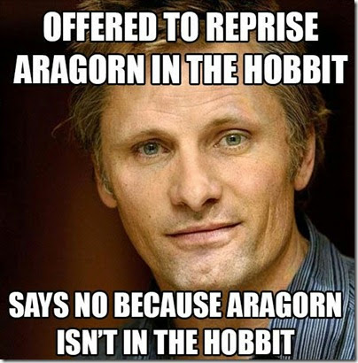 Aragorn in The Hobbit