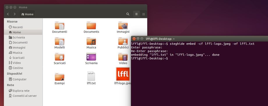Steghide in Ubuntu