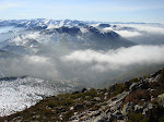 Parcial da Cordilleira Cantábrica dende a subida oa pico Horru (Belmonte de Miranda - Asturias)