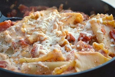 Skinny Skillet Lasagna Skinny Skillet Lasagna