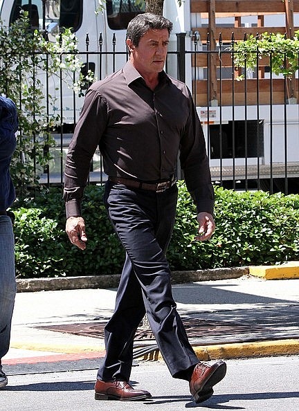 The Tomb Sylvester Stallone Set Photos 05