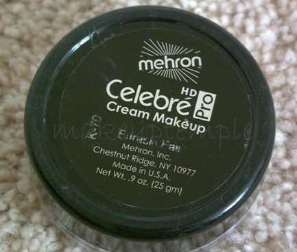 Mehron Celebre HD Pro Cream Makeup Review