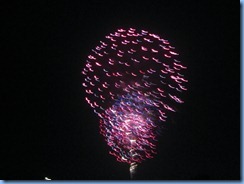 6640 Texas, South Padre Island - KOA Kampground - South Padre Island's New Years fireworks from our RV