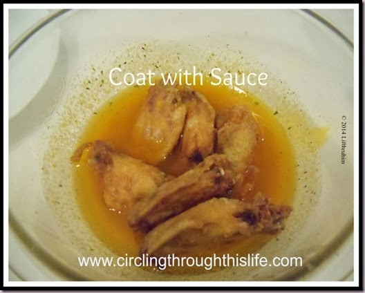 Coat With Sauce Buffalo Chicken Wing Recipe Circling Through This Life
