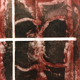 "Les attentes II" 1993; C3 C5/eau-forte, aquatinte;