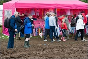 Lets go to the pink stall. Photo Ian Stafford