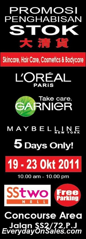 Loreal-Stock-Clearance-2011-EverydayOnSales-Warehouse-Sale-Promotion-Deal-Discount