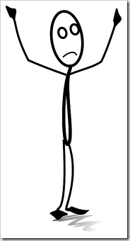 Questioning stick figure Questioning stick figure