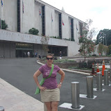 Debbie at the Smithsonian