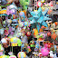 Thousands of Colorful Lanterns at Ubud Market - Bali, Indonesia