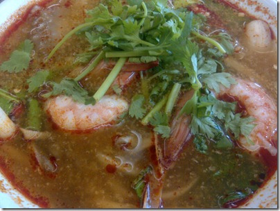 Tom Yam Prawn soup