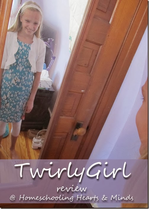 TwirlyGirl Dresses review at Homeschooling Hearts & Minds