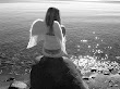 White Angel Near Water