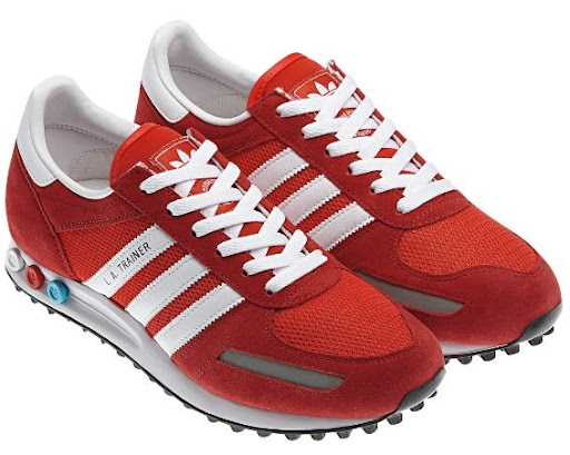 adidas la trainer rosse uomo