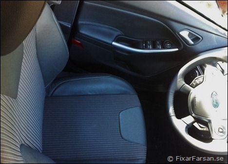 Framstolar sittkomfort nya Ford Focus