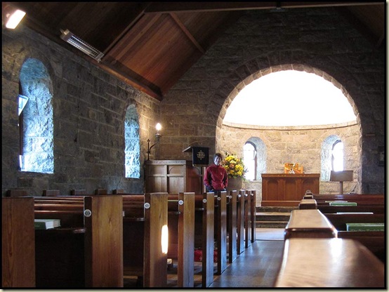 Inside the Braes of Rannoch Church