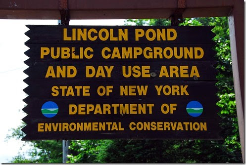 Lincoln Pond Sign