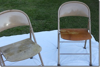 Vintage Metal Folding Chairs Vintage Metal Folding Chairs