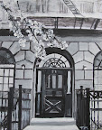My friend Tracy gave us a painting my last single girl apartment, on Jane Street, in New York City. My friend Tracy gave us a painting my last single girl apartment, on Jane Street, in New York City.