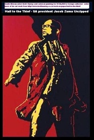 ZUMA painting HAIL TO THE THIEF Brett Murray painting