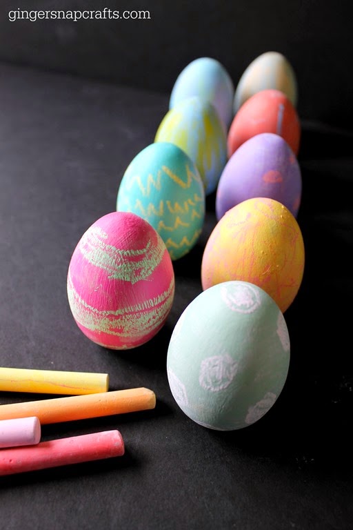 chalkboard Easter eggs