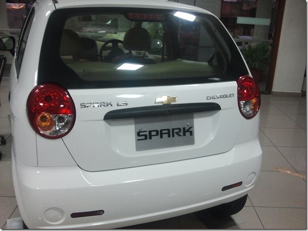 Chevy Spark back