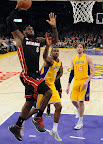 lebron james nba 130117 mia at lal 05 Boston Outlasts Miami in 2nd OT. LeBron Debuts Suede X PE!