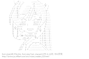 [AA]翠星石 （ローゼンメイデン）