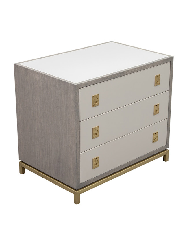 Pair of Custom Deco Influenced Bachelor Nightstand Chests eBay