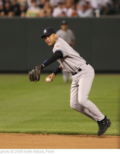 'Derek Jeter' photo (c) 2008, Keith Allison - license: http://creativecommons.org/licenses/by-sa/2.0/