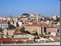 Lisboa, vista Mirante Bairro Alto. (2)